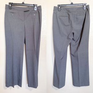 Loft Ann Style Gray Pants SZ 4P